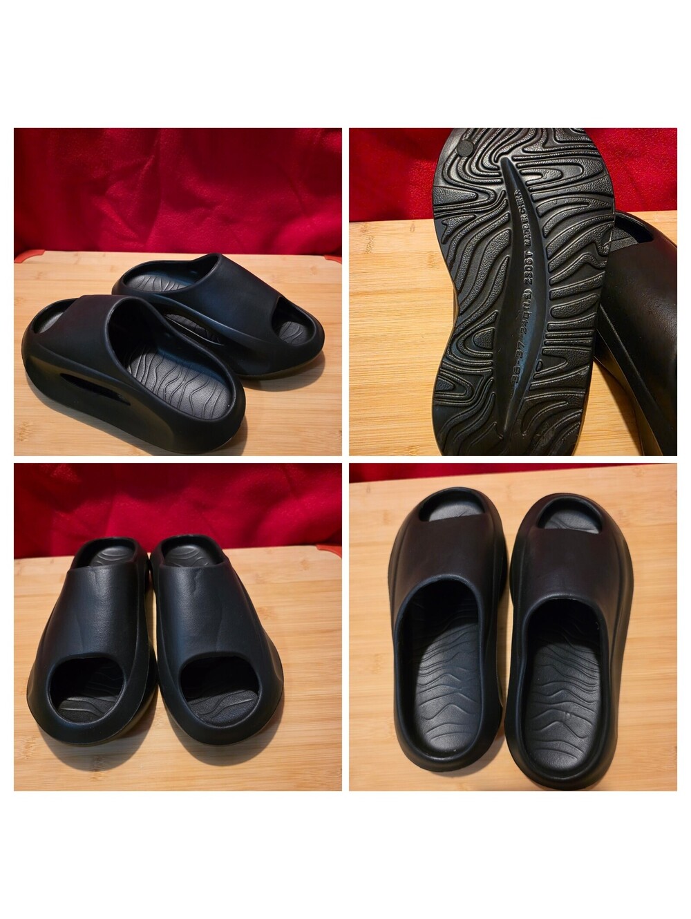 Ladies sandals black